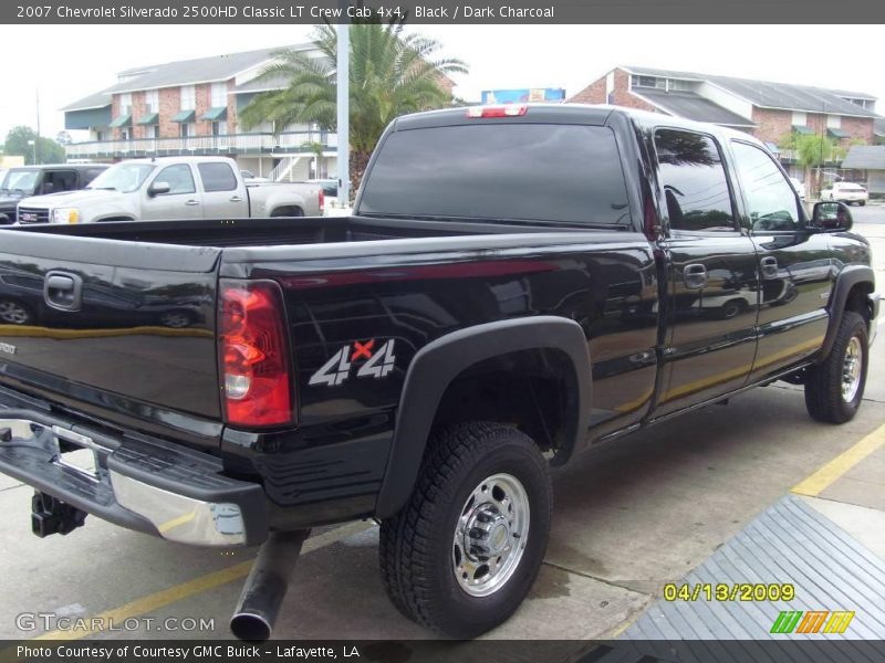 Black / Dark Charcoal 2007 Chevrolet Silverado 2500HD Classic LT Crew Cab 4x4