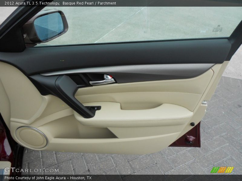 Basque Red Pearl / Parchment 2012 Acura TL 3.5 Technology