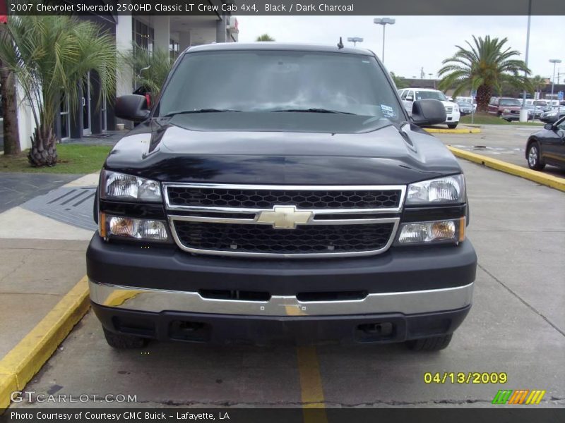 Black / Dark Charcoal 2007 Chevrolet Silverado 2500HD Classic LT Crew Cab 4x4