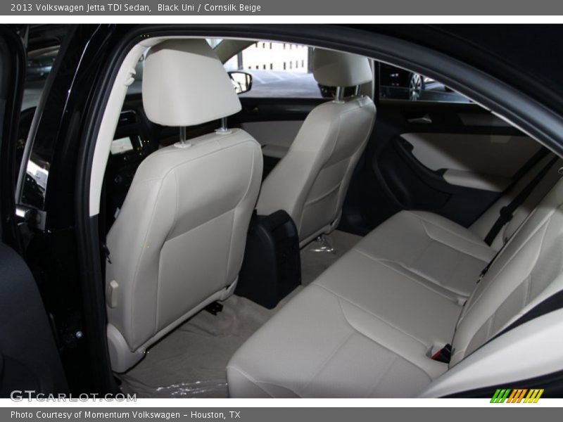 Black Uni / Cornsilk Beige 2013 Volkswagen Jetta TDI Sedan