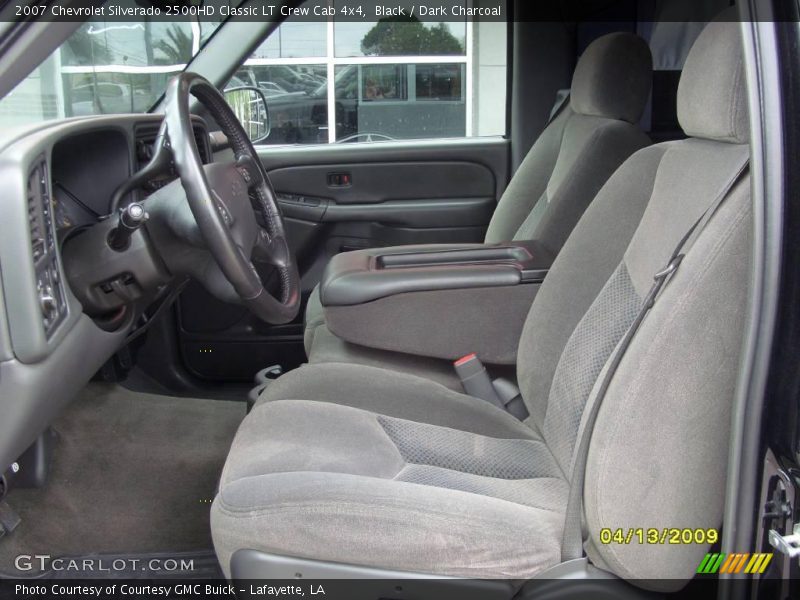 Black / Dark Charcoal 2007 Chevrolet Silverado 2500HD Classic LT Crew Cab 4x4