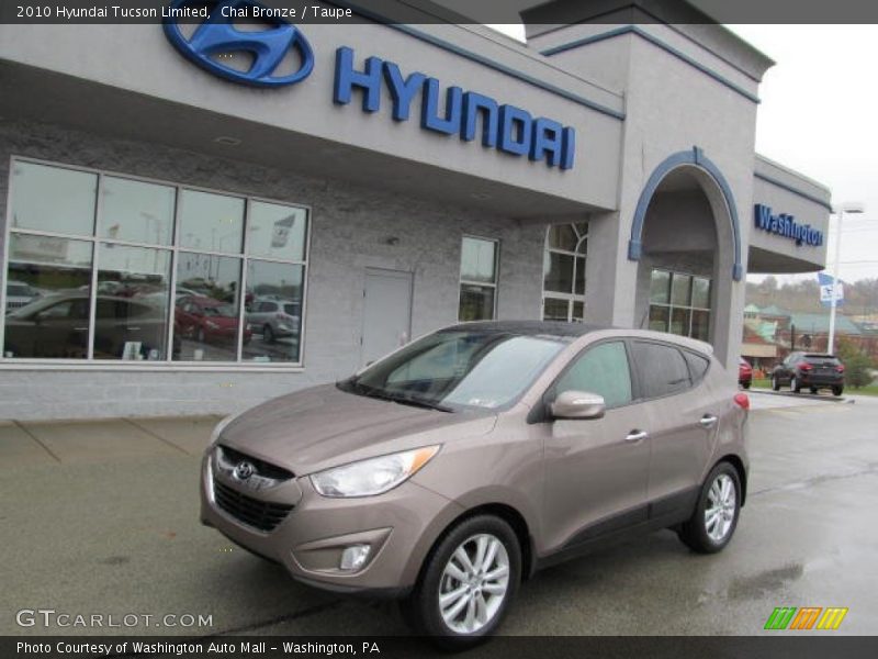 Chai Bronze / Taupe 2010 Hyundai Tucson Limited