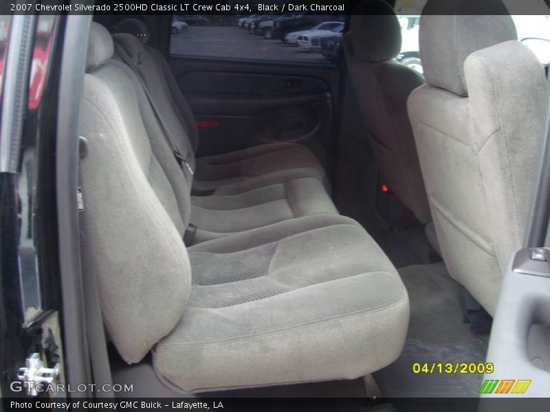Black / Dark Charcoal 2007 Chevrolet Silverado 2500HD Classic LT Crew Cab 4x4