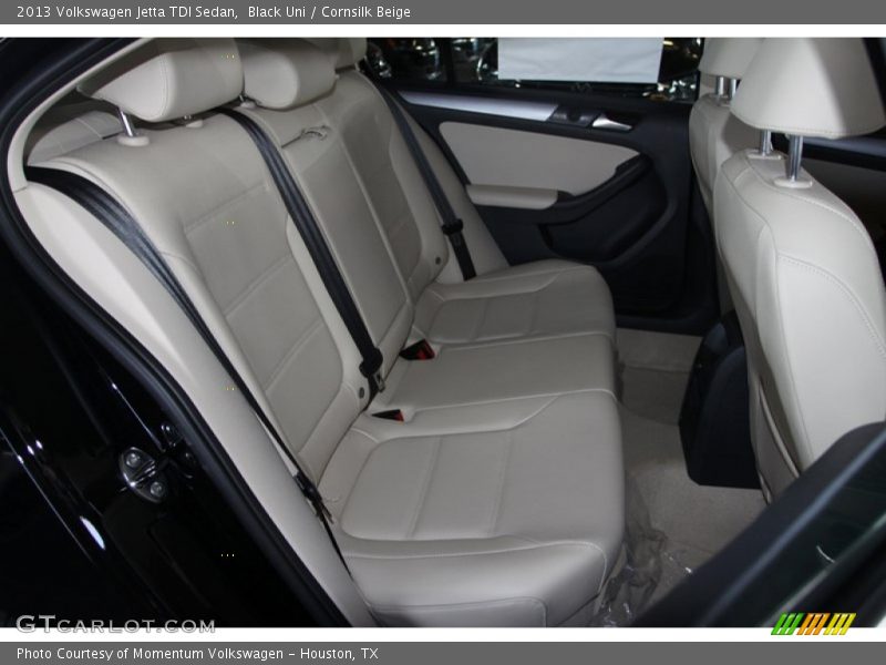 Black Uni / Cornsilk Beige 2013 Volkswagen Jetta TDI Sedan