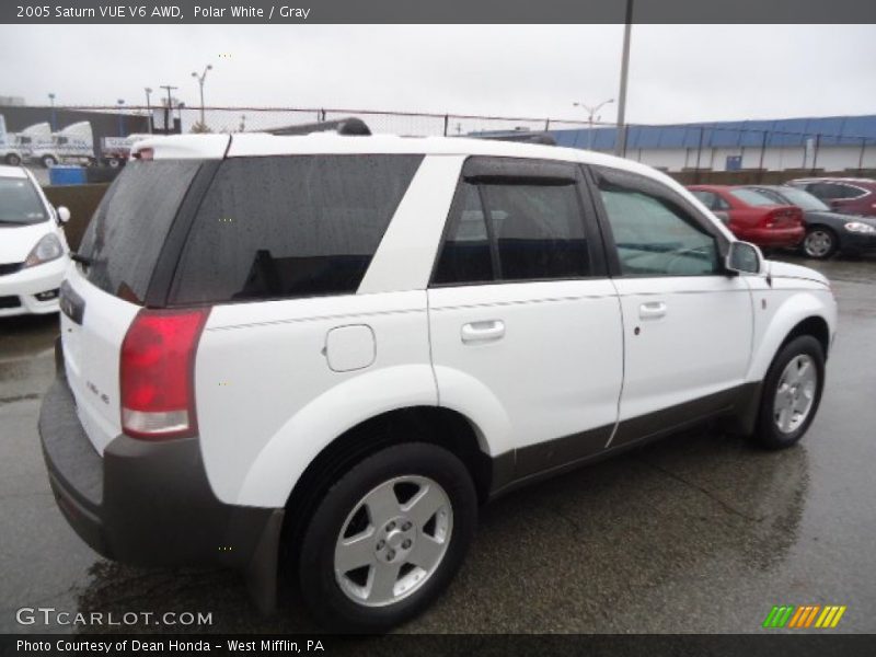Polar White / Gray 2005 Saturn VUE V6 AWD