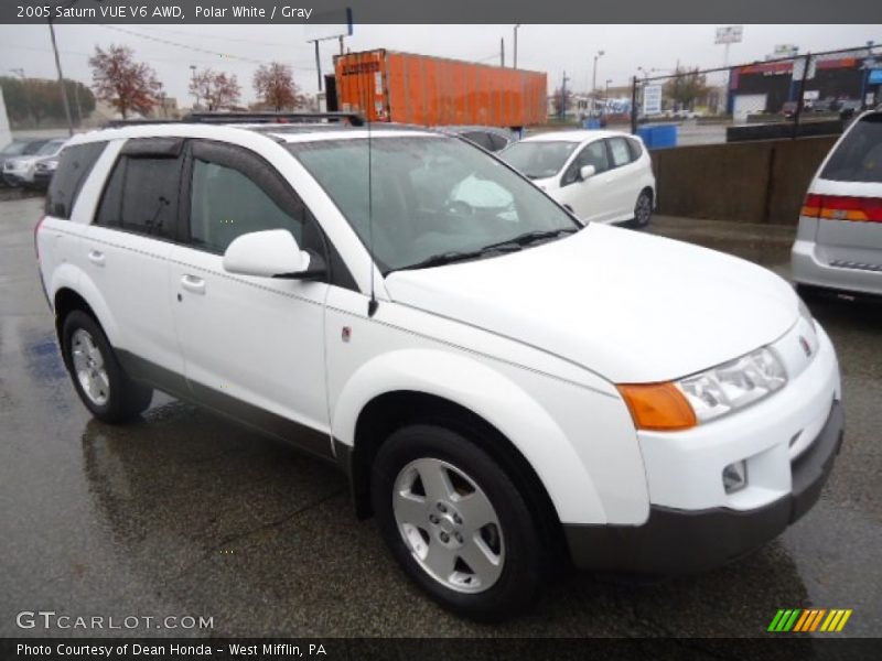 Polar White / Gray 2005 Saturn VUE V6 AWD