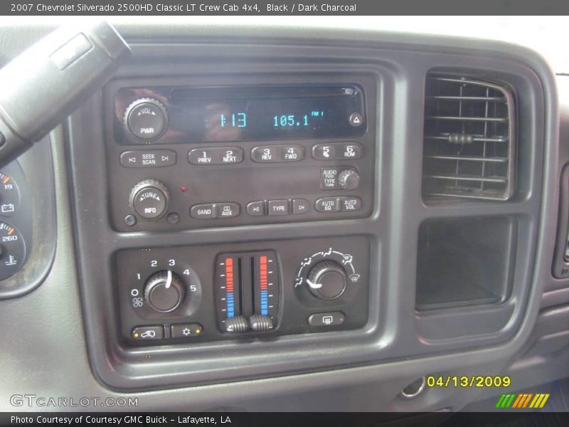 Black / Dark Charcoal 2007 Chevrolet Silverado 2500HD Classic LT Crew Cab 4x4