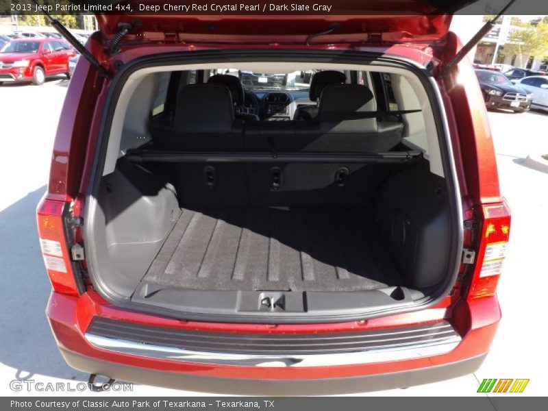Deep Cherry Red Crystal Pearl / Dark Slate Gray 2013 Jeep Patriot Limited 4x4