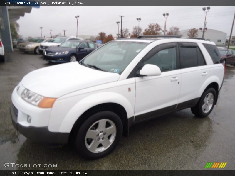 Polar White / Gray 2005 Saturn VUE V6 AWD