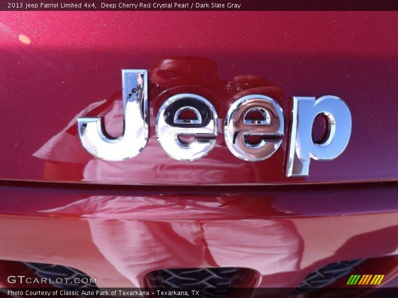 Deep Cherry Red Crystal Pearl / Dark Slate Gray 2013 Jeep Patriot Limited 4x4