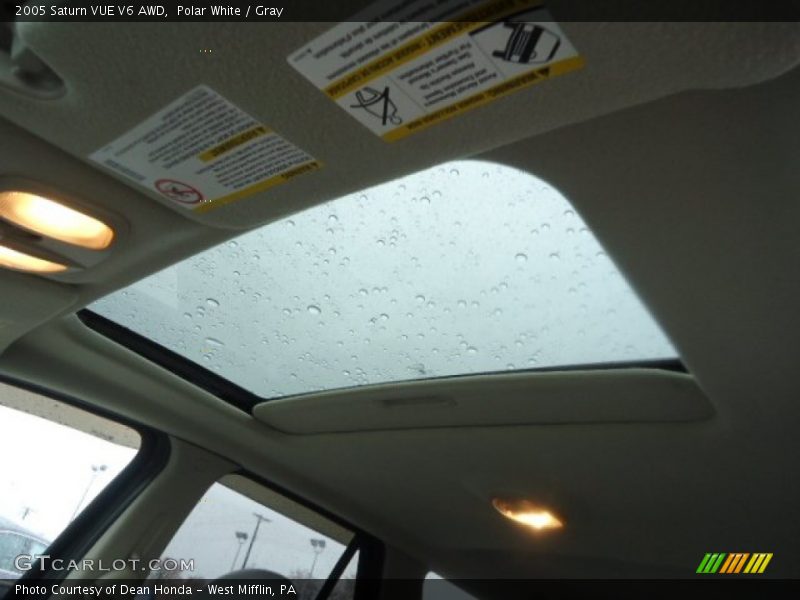 Polar White / Gray 2005 Saturn VUE V6 AWD