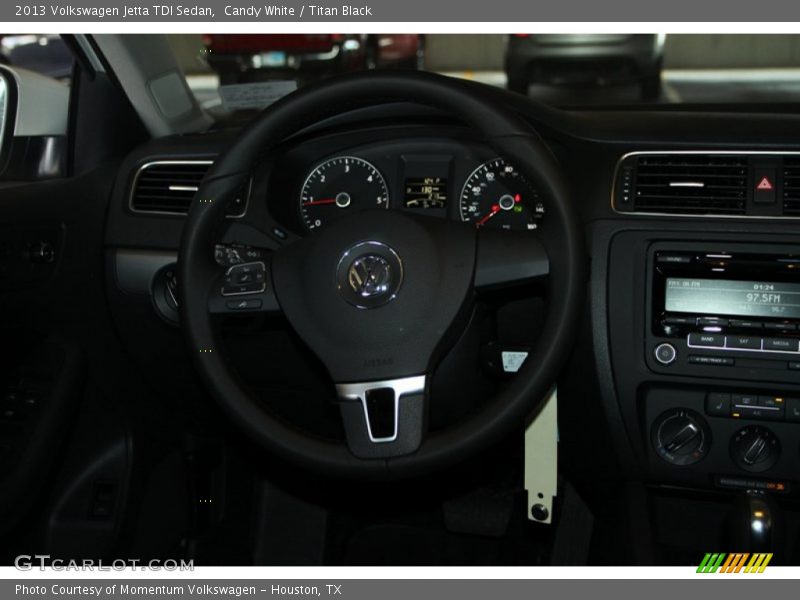 Candy White / Titan Black 2013 Volkswagen Jetta TDI Sedan