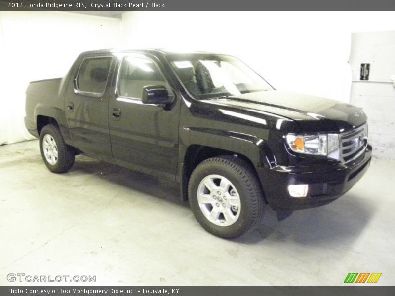 Crystal Black Pearl / Black 2012 Honda Ridgeline RTS