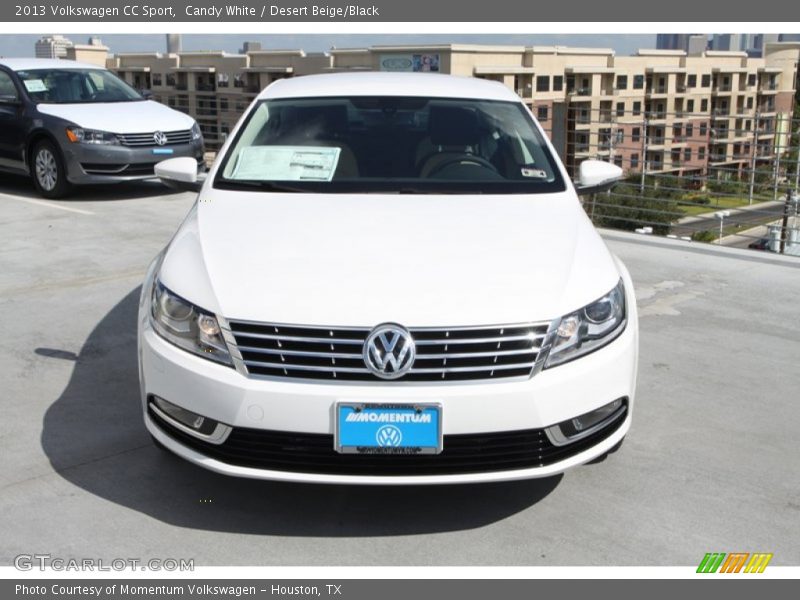 Candy White / Desert Beige/Black 2013 Volkswagen CC Sport