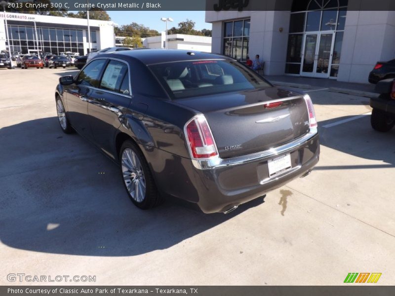 Granite Crystal Metallic / Black 2013 Chrysler 300 C