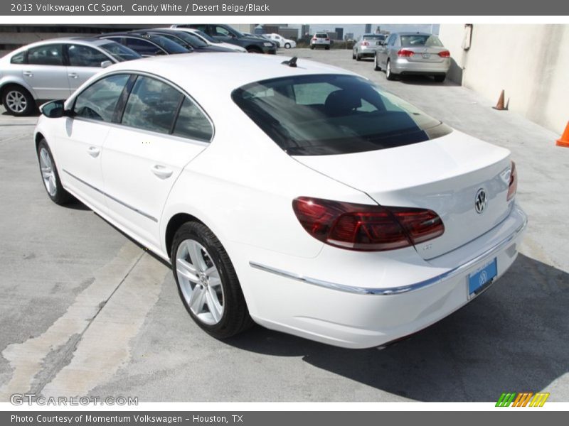 Candy White / Desert Beige/Black 2013 Volkswagen CC Sport