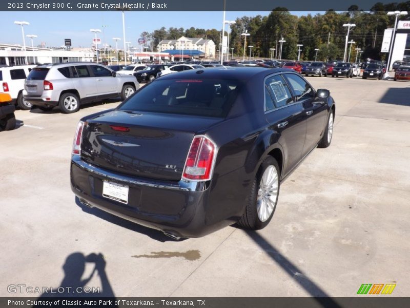 Granite Crystal Metallic / Black 2013 Chrysler 300 C