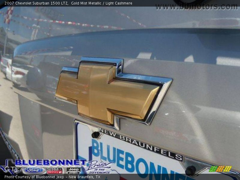 Gold Mist Metallic / Light Cashmere 2007 Chevrolet Suburban 1500 LTZ