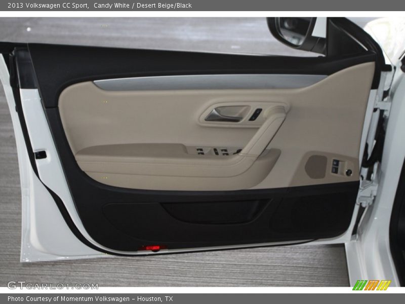 Candy White / Desert Beige/Black 2013 Volkswagen CC Sport