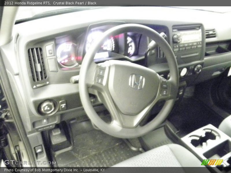 Crystal Black Pearl / Black 2012 Honda Ridgeline RTS