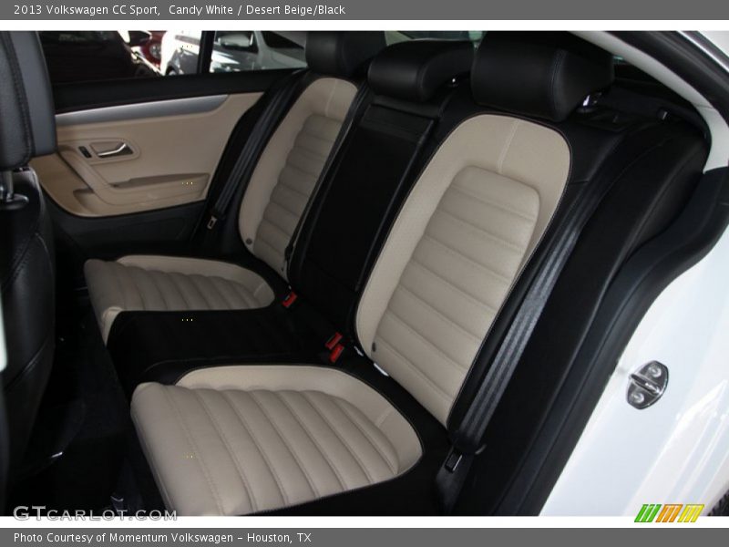 Candy White / Desert Beige/Black 2013 Volkswagen CC Sport