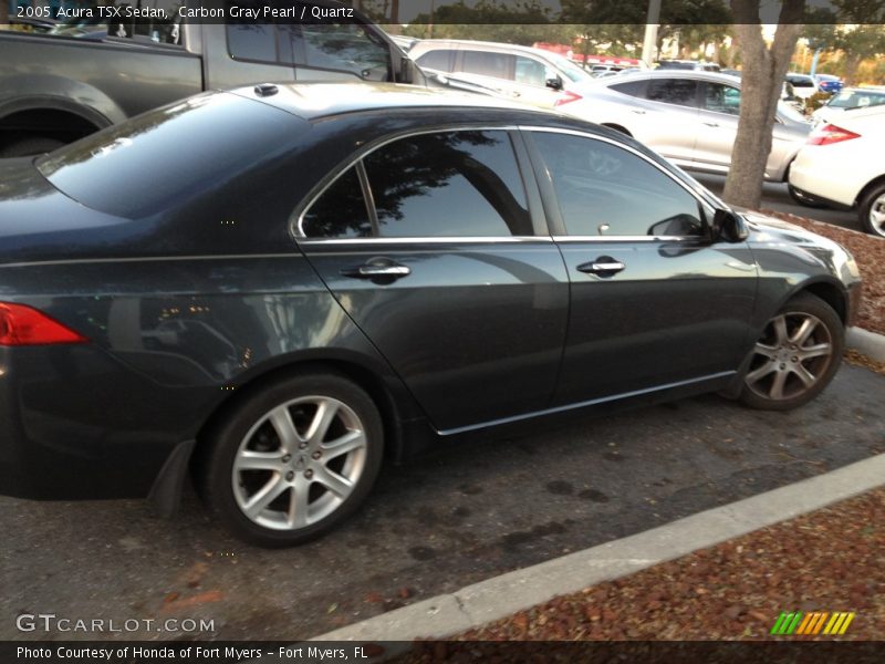 Carbon Gray Pearl / Quartz 2005 Acura TSX Sedan