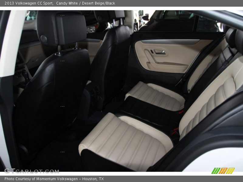Candy White / Desert Beige/Black 2013 Volkswagen CC Sport