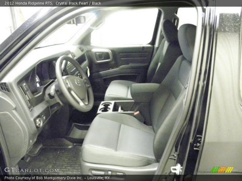 Crystal Black Pearl / Black 2012 Honda Ridgeline RTS