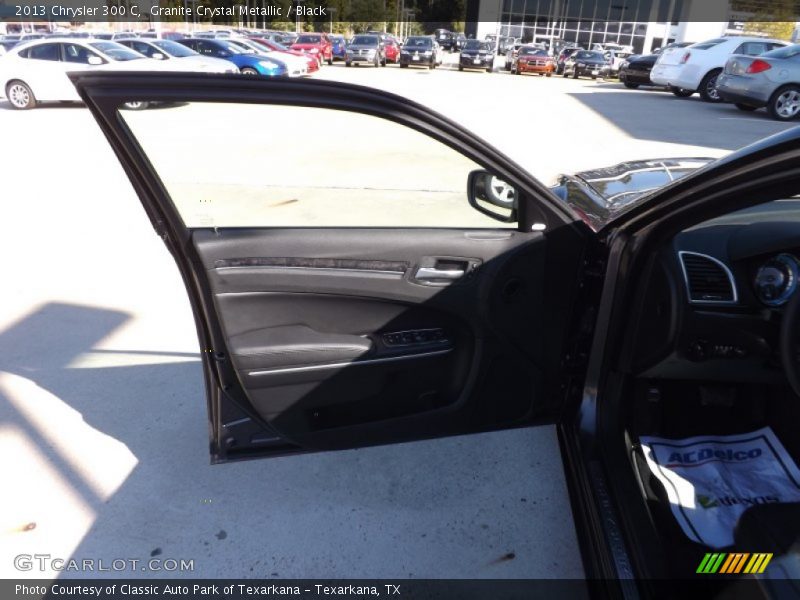 Granite Crystal Metallic / Black 2013 Chrysler 300 C