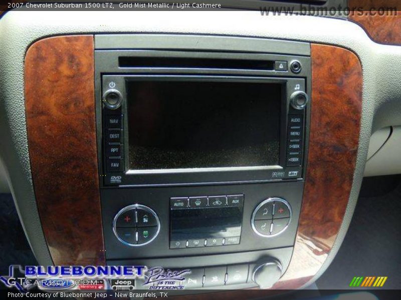 Gold Mist Metallic / Light Cashmere 2007 Chevrolet Suburban 1500 LTZ