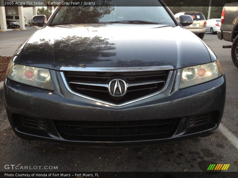 Carbon Gray Pearl / Quartz 2005 Acura TSX Sedan