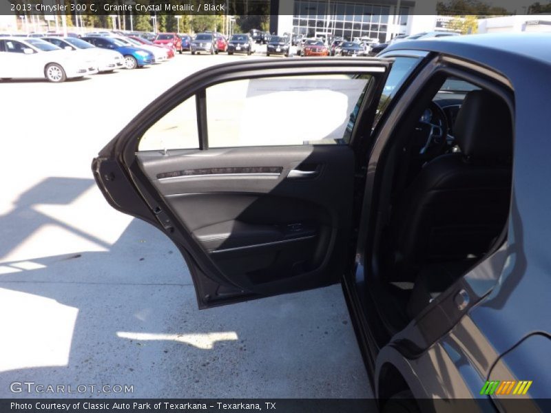 Granite Crystal Metallic / Black 2013 Chrysler 300 C