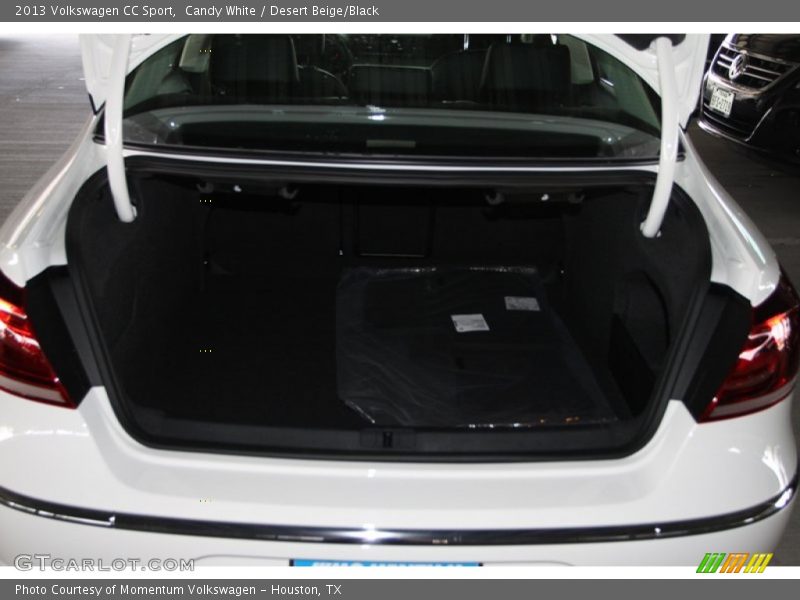 Candy White / Desert Beige/Black 2013 Volkswagen CC Sport