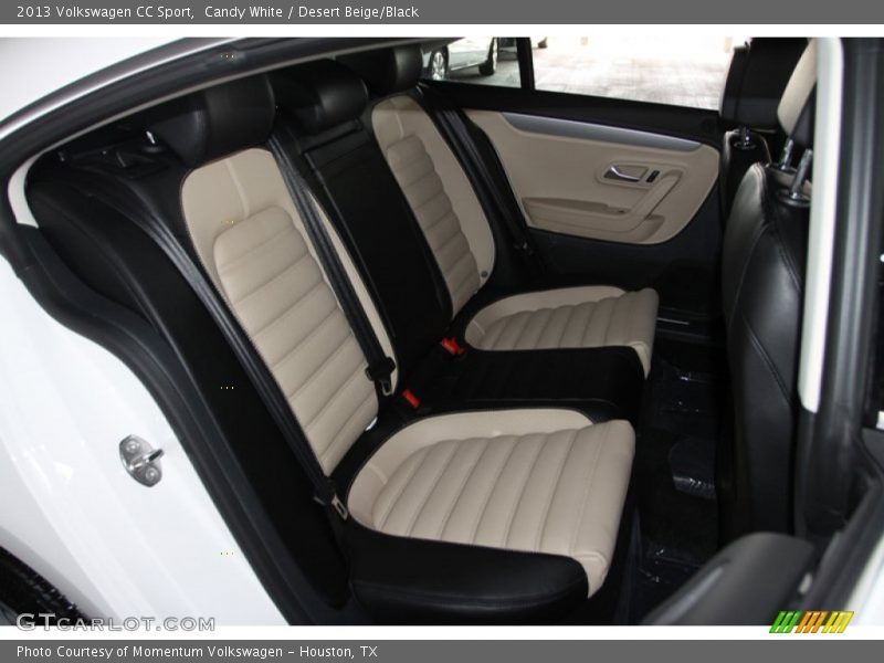 Candy White / Desert Beige/Black 2013 Volkswagen CC Sport