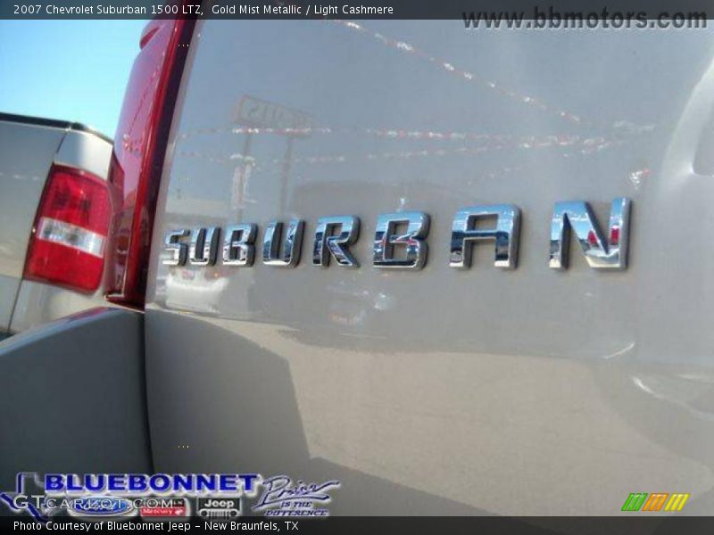 Gold Mist Metallic / Light Cashmere 2007 Chevrolet Suburban 1500 LTZ