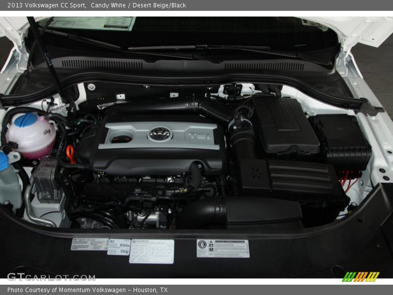 Candy White / Desert Beige/Black 2013 Volkswagen CC Sport