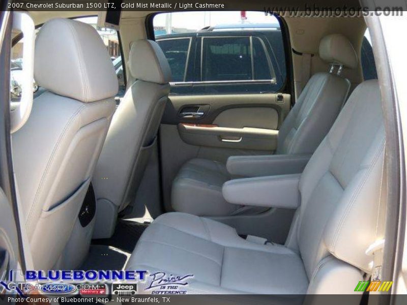 Gold Mist Metallic / Light Cashmere 2007 Chevrolet Suburban 1500 LTZ
