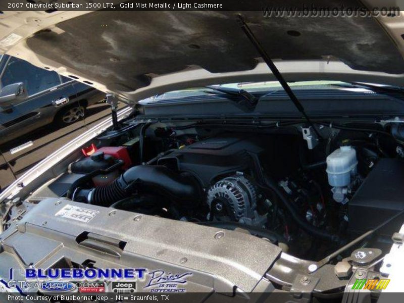 Gold Mist Metallic / Light Cashmere 2007 Chevrolet Suburban 1500 LTZ