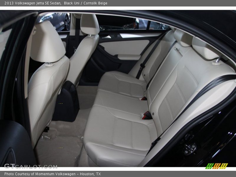 Black Uni / Cornsilk Beige 2013 Volkswagen Jetta SE Sedan