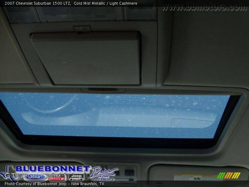 Gold Mist Metallic / Light Cashmere 2007 Chevrolet Suburban 1500 LTZ