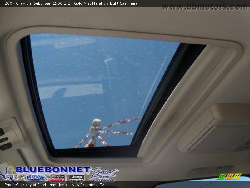 Gold Mist Metallic / Light Cashmere 2007 Chevrolet Suburban 1500 LTZ