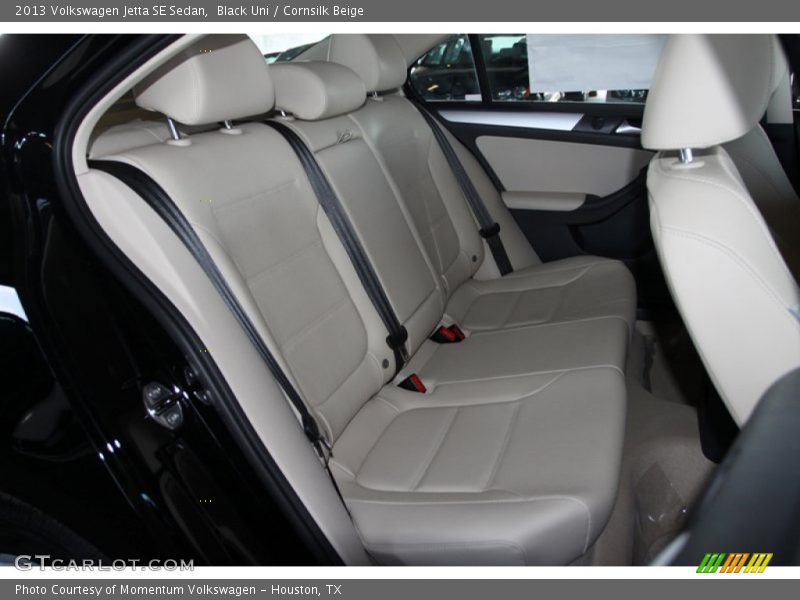 Black Uni / Cornsilk Beige 2013 Volkswagen Jetta SE Sedan