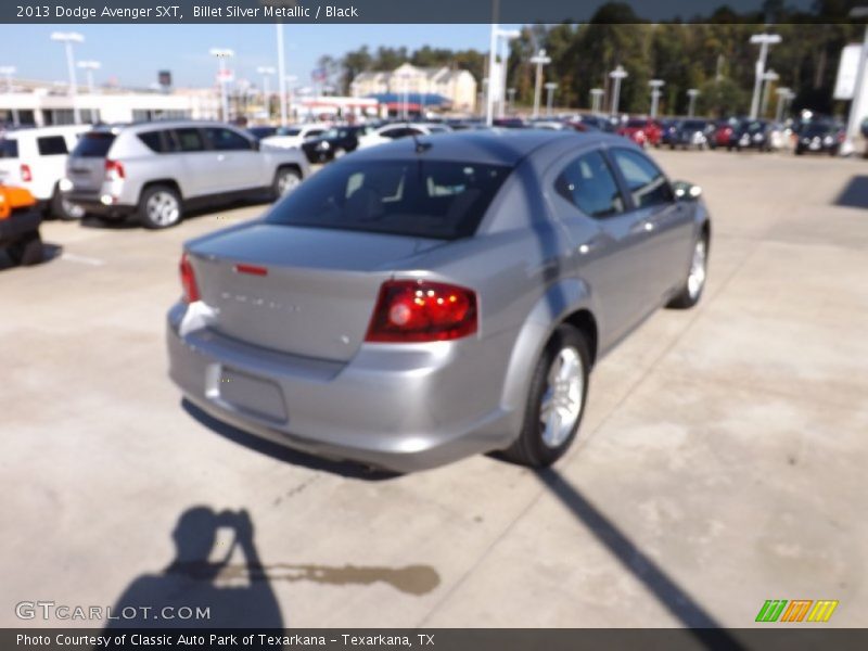 Billet Silver Metallic / Black 2013 Dodge Avenger SXT