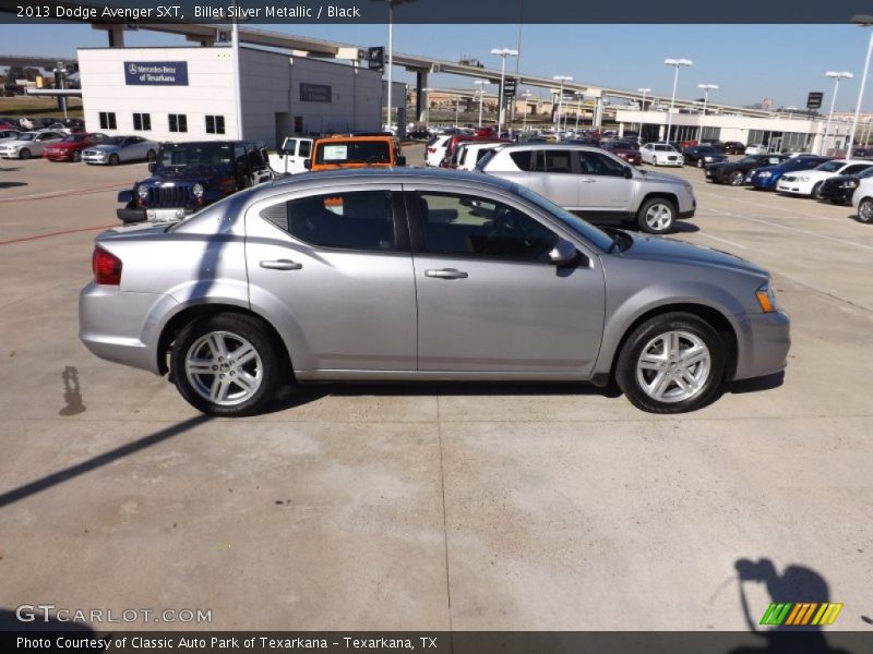 Billet Silver Metallic / Black 2013 Dodge Avenger SXT