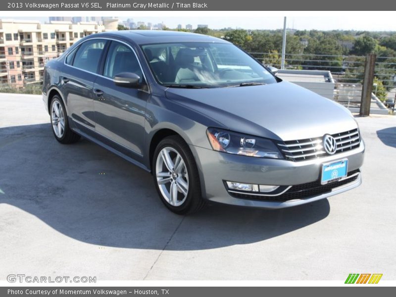 Platinum Gray Metallic / Titan Black 2013 Volkswagen Passat V6 SEL