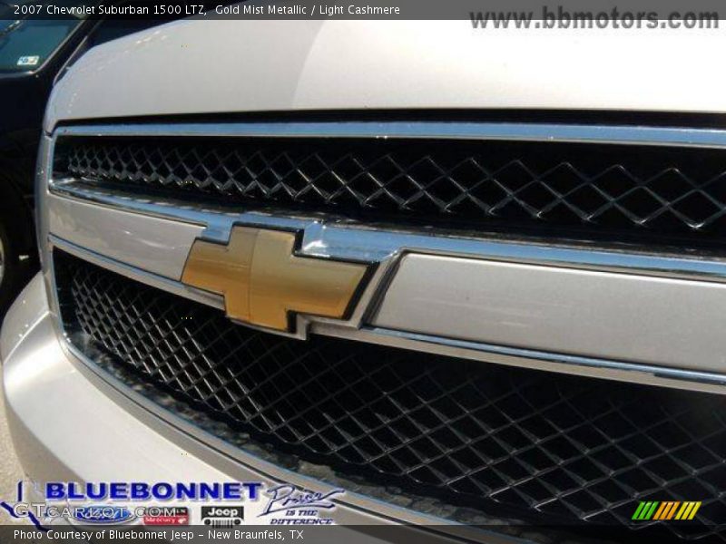 Gold Mist Metallic / Light Cashmere 2007 Chevrolet Suburban 1500 LTZ