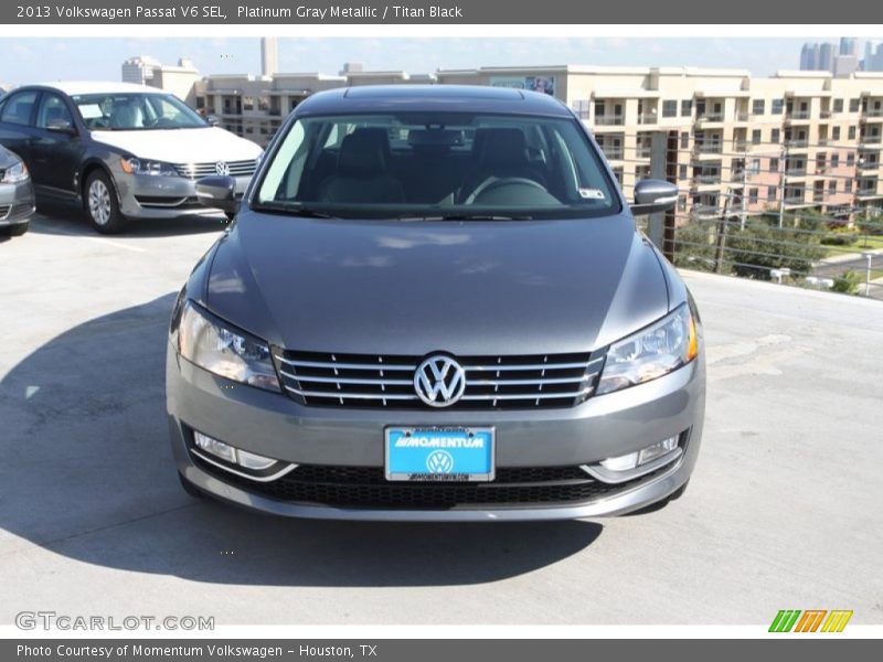 Platinum Gray Metallic / Titan Black 2013 Volkswagen Passat V6 SEL