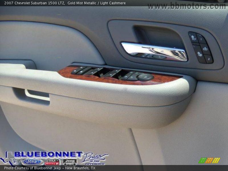 Gold Mist Metallic / Light Cashmere 2007 Chevrolet Suburban 1500 LTZ