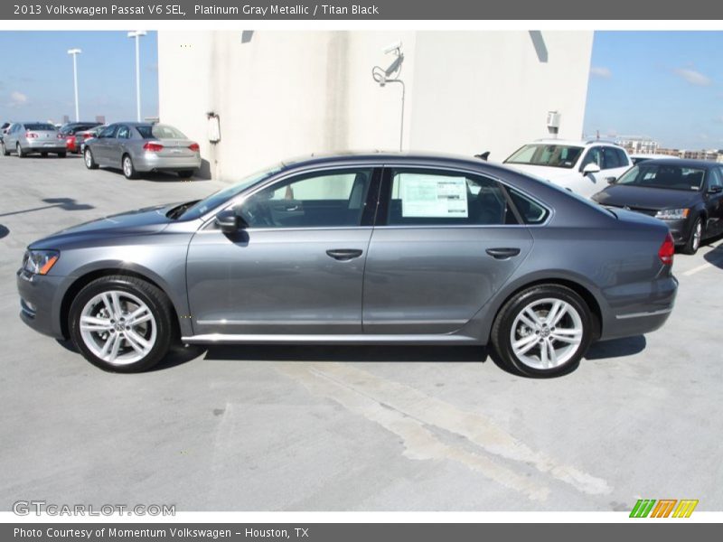 Platinum Gray Metallic / Titan Black 2013 Volkswagen Passat V6 SEL