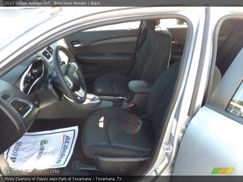 Billet Silver Metallic / Black 2013 Dodge Avenger SXT